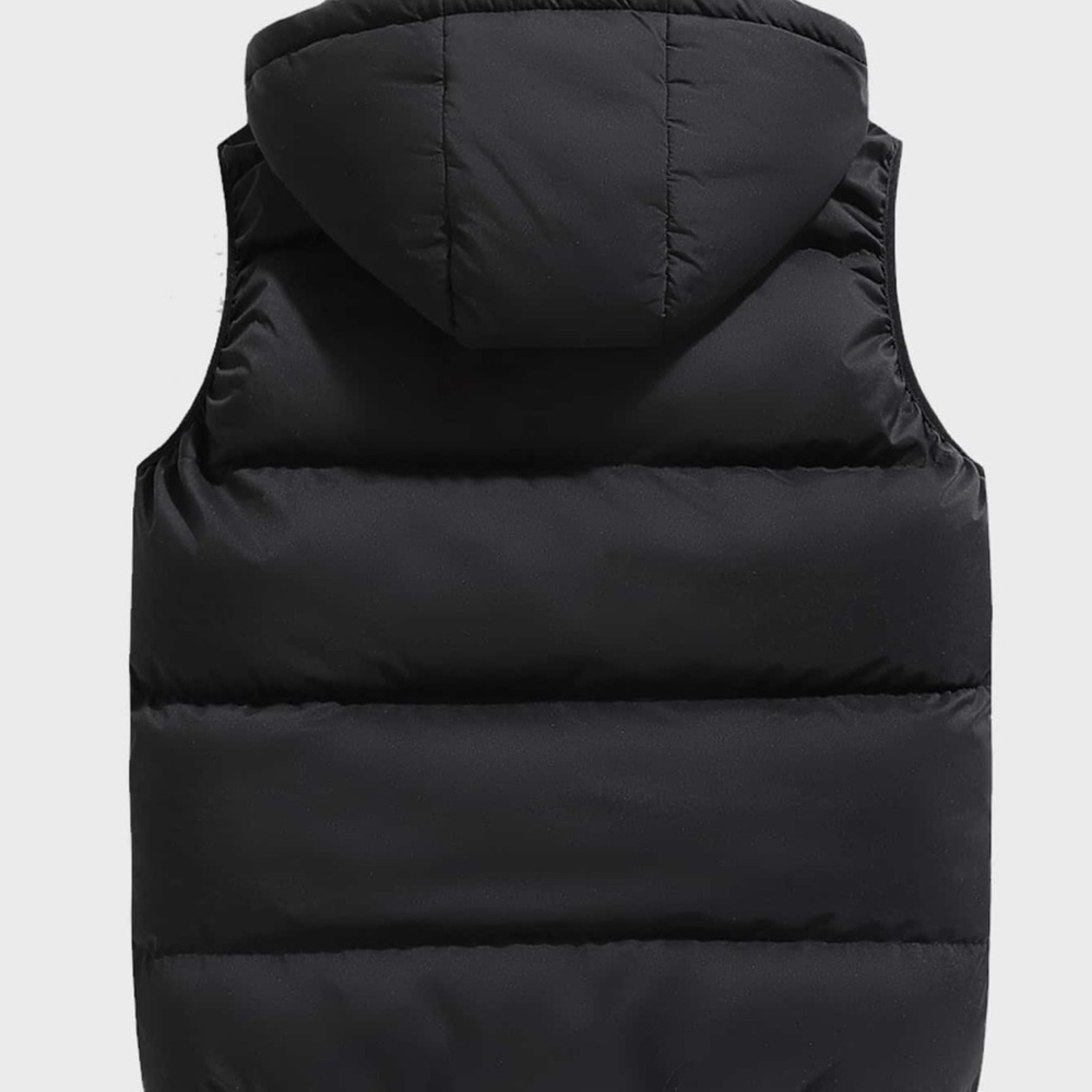 SHEIN Black Puffer Vest